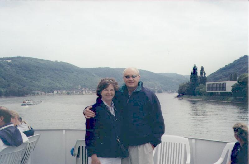 Jim and Janie on the Rhine