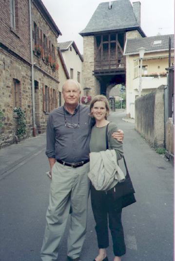 Jim and Kristi in Arhweiler