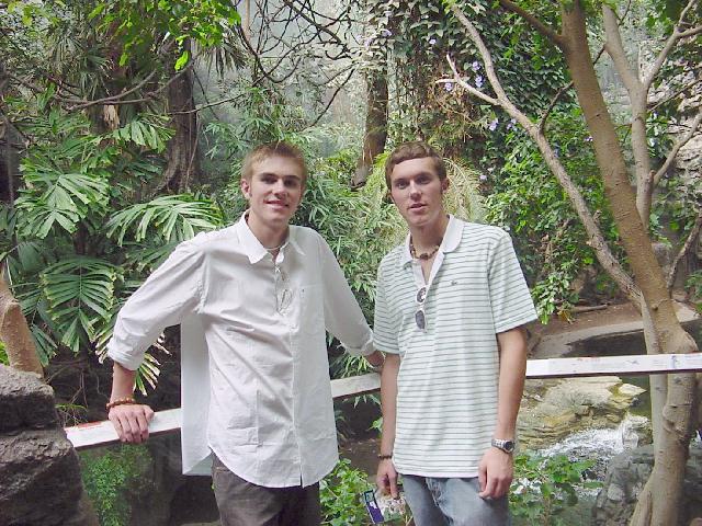 Lee & Scotty at the Bronx Zoo